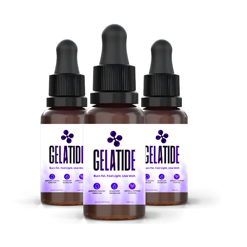 Gelatide nail supplement 3 bottle package 90 day supply